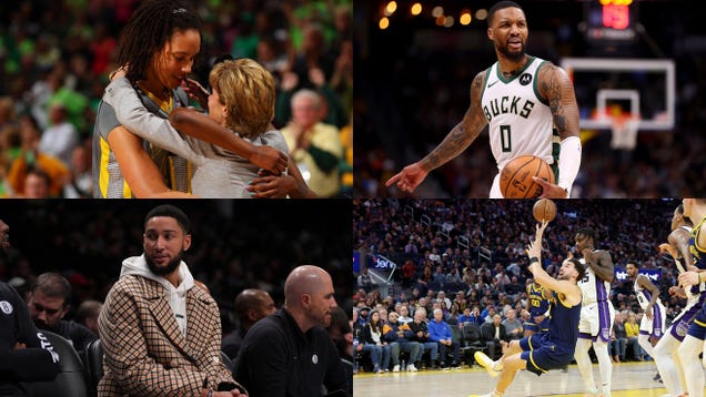 kim-mulkey-needs-to-do-right-by-brittney-griner;-ben-simmons-a-hero?;-klay-thompson-being-traded?