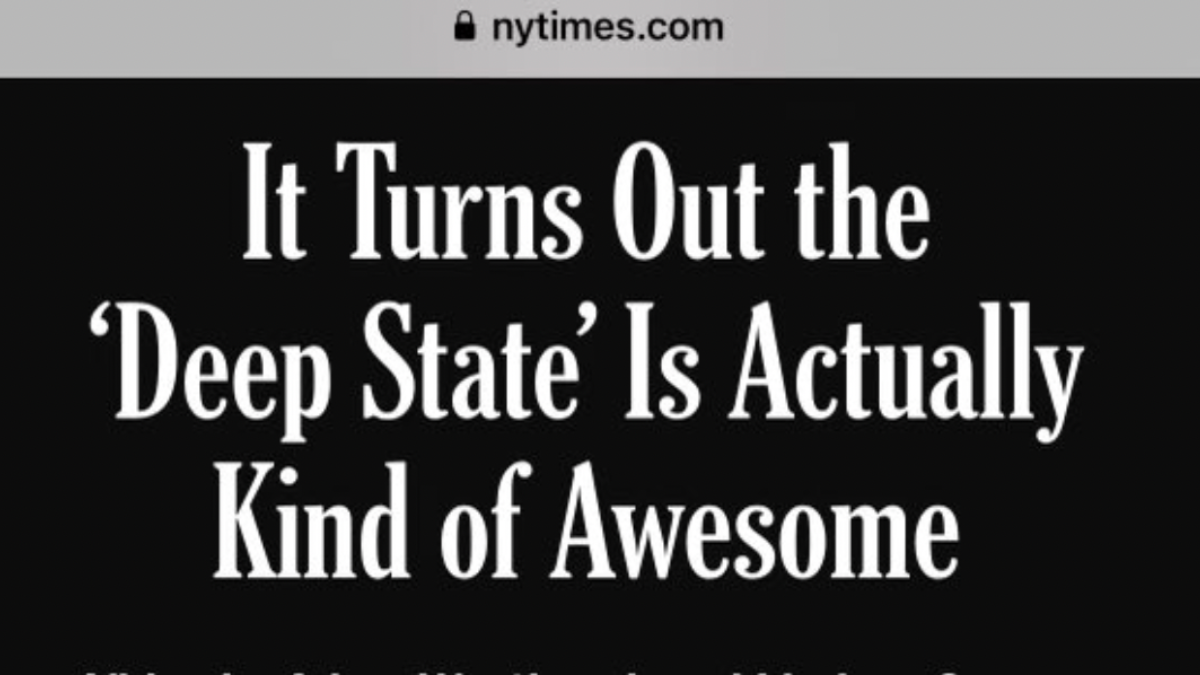 new-york-times-acknowledges-deep-state,-says-it’s-‘kind-of-awesome’